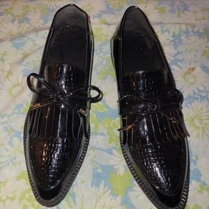 Elegant Black Loafers for Women